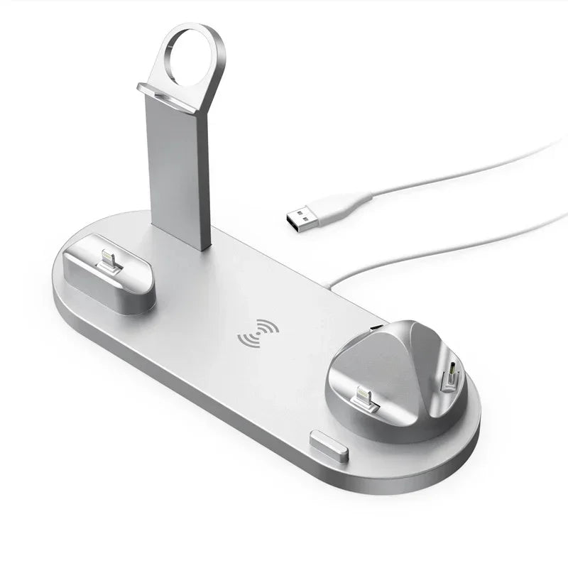 Station de Charge Sans Fil 7-en-1 100W – Compatible iPhone, Apple Watch & AirPods