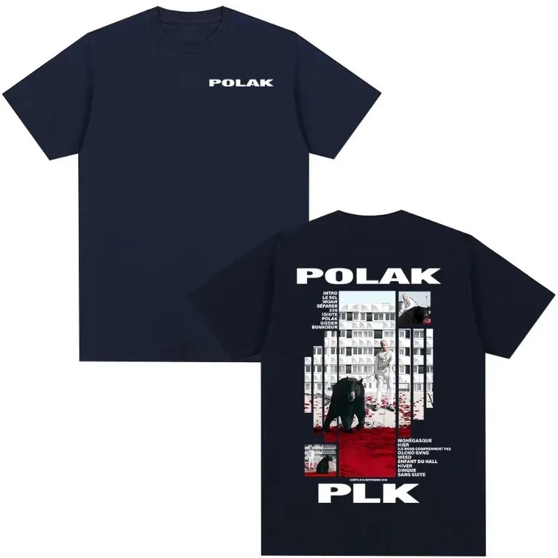 T‑shirt Streetwear Rap Oversize – Graphique Vintage en Coton