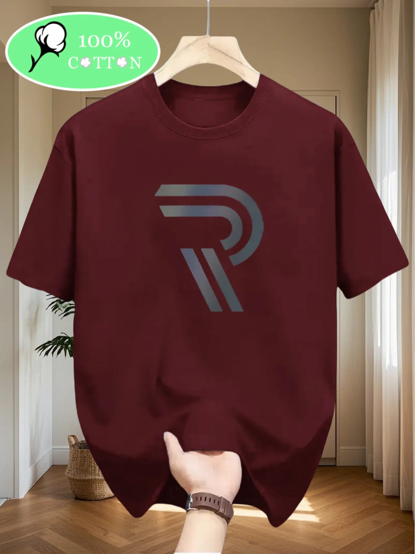 T-Shirt Homme Smiley – 100% Coton Confort & Style Casual