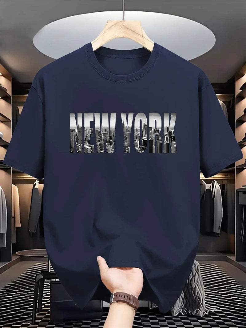 T-Shirt New York Street – Impression 3D Loose & Style Hip-Hop