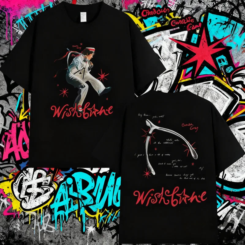 T‑Shirt Pop Vintage Oversize – Streetwear Unisexe 100 % Coton