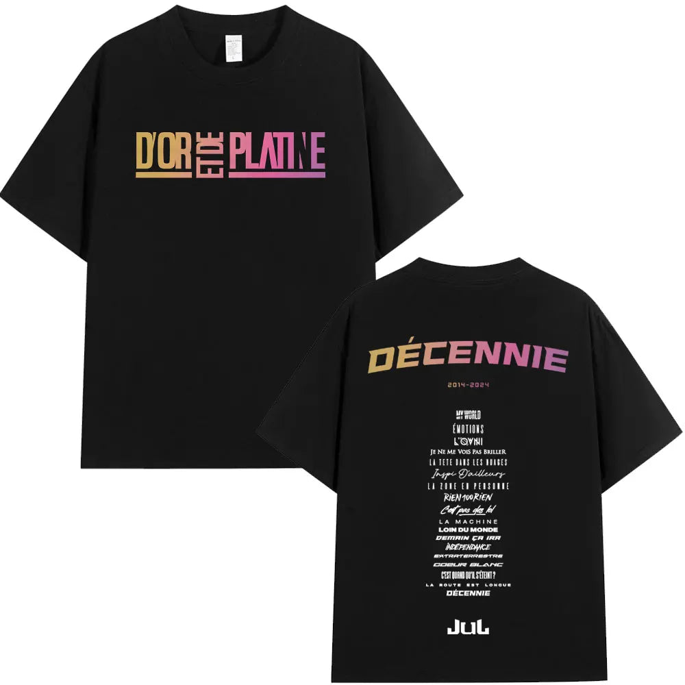 T-Shirt Oversize Rap Urbain – Streetwear Hip-Hop Coton Premium