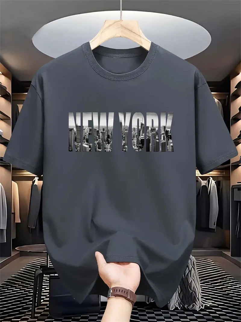 T-Shirt New York Street – Impression 3D Loose & Style Hip-Hop