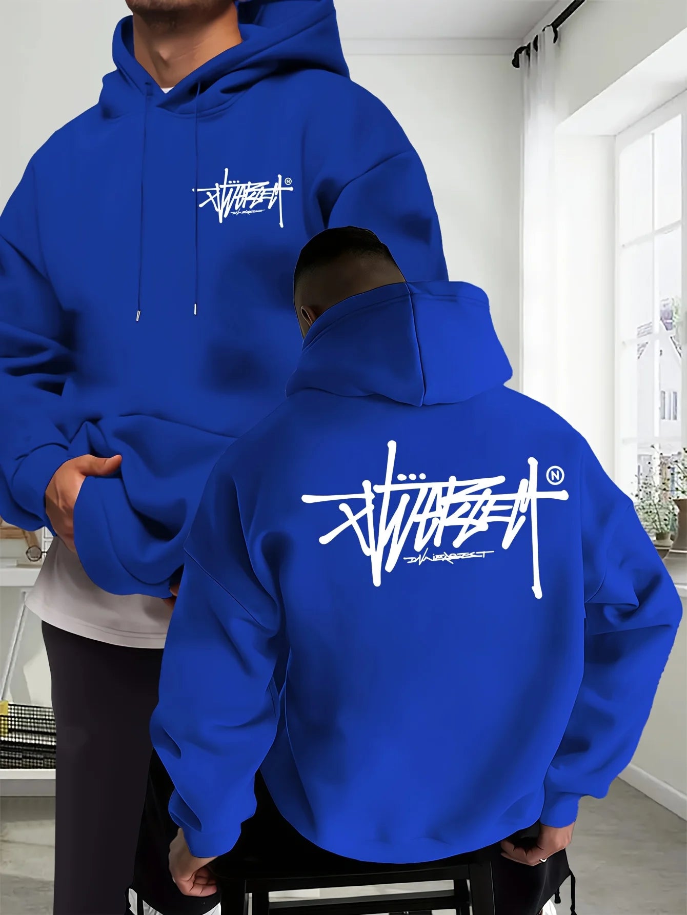 Hoodie Streetwear Unisexe 2026 – Sweat à Capuche Casual & Confort