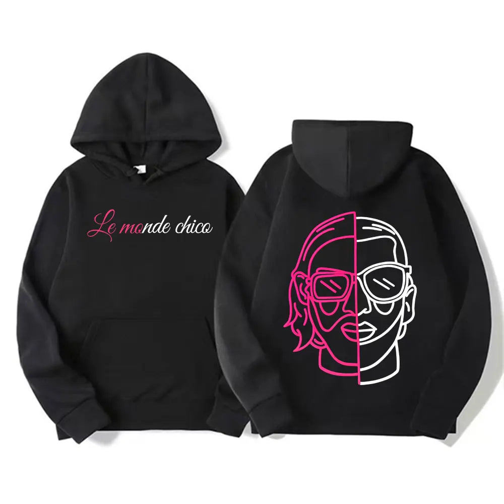 Hoodie Streetwear Graphique Oversize – Sweat à Capuche Hip Hop Unisexe