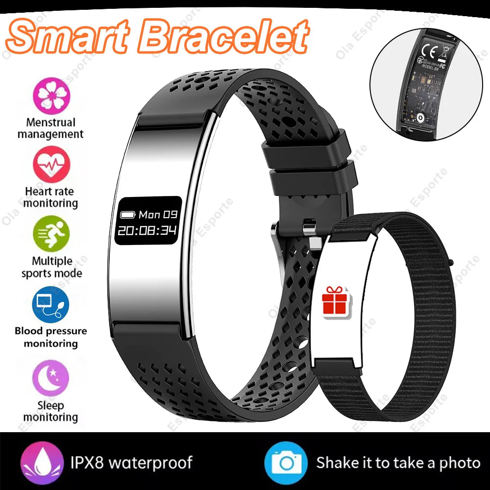 Smart Bracelet Fitness 2026 – Montre Connectée Sport & Santé
