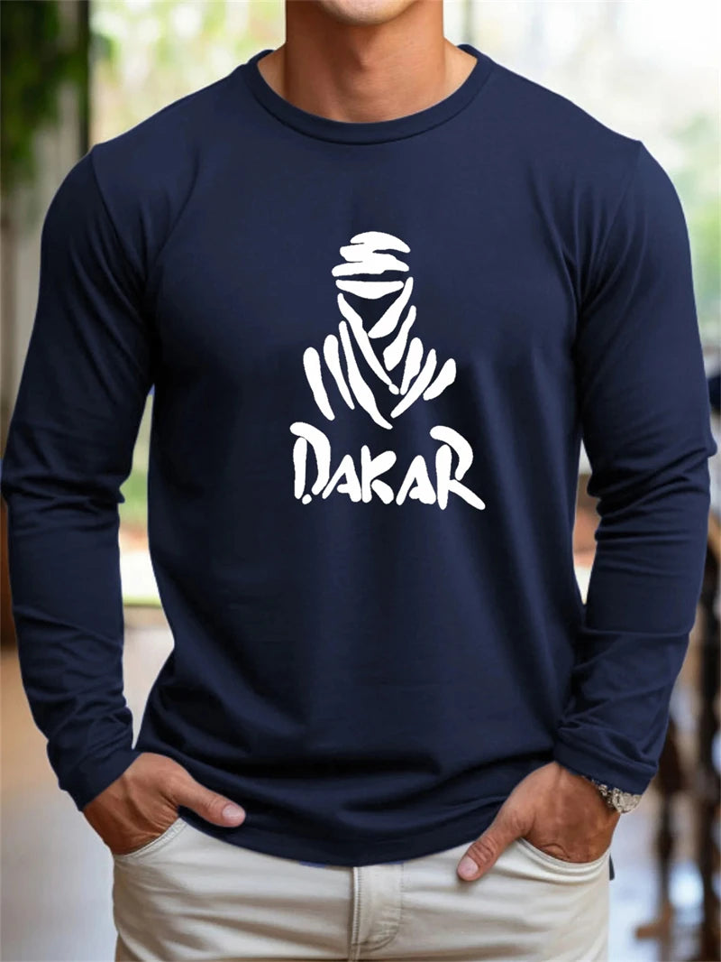 T-Shirt Manches Longues DAKAR – Oversize Streetwear 3D & Style Urbain