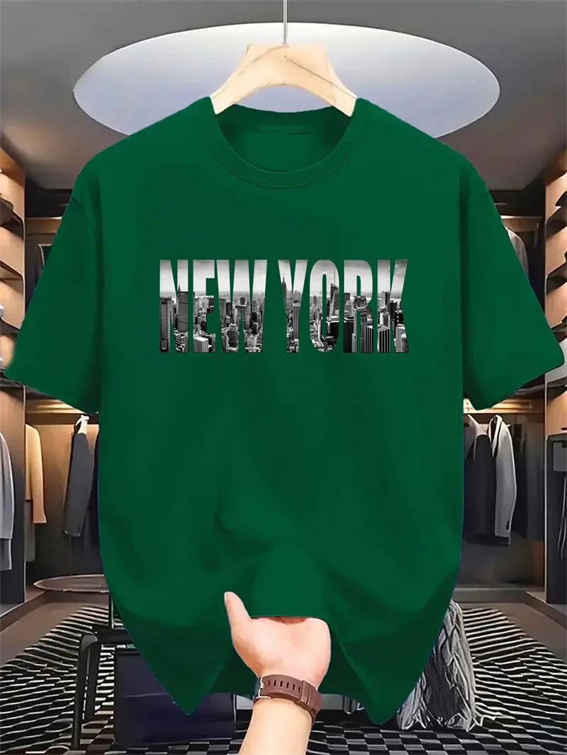 T-Shirt New York Street – Impression 3D Loose & Style Hip-Hop