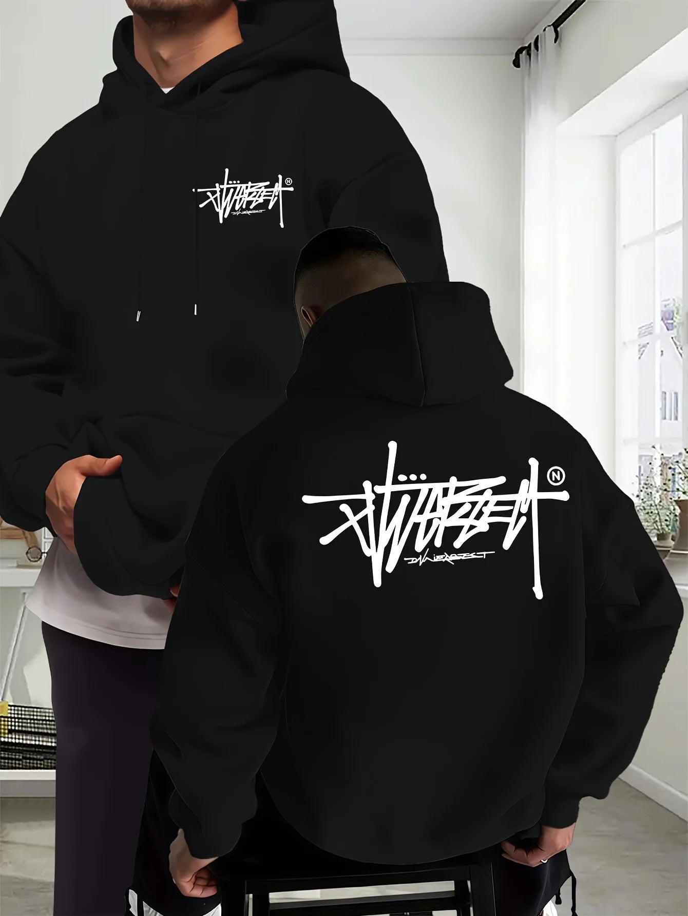 Hoodie Streetwear Unisexe 2026 – Sweat à Capuche Casual & Confort