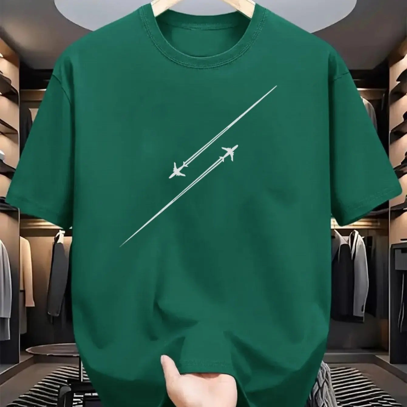 T-Shirt Homme Flight Path – 100 % Coton & Esprit Voyage