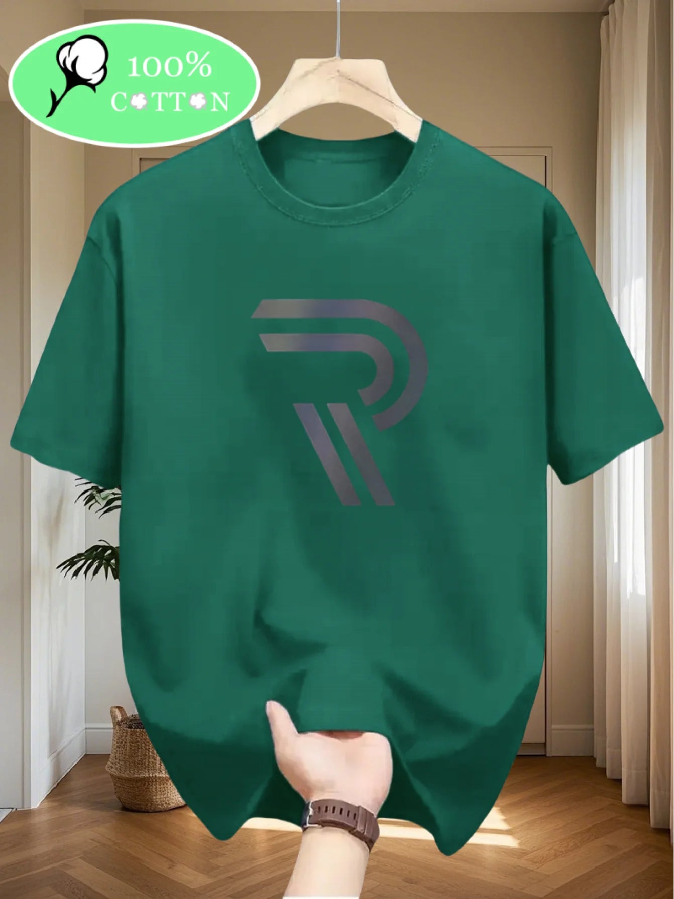 T-Shirt Homme Smiley – 100% Coton Confort & Style Casual