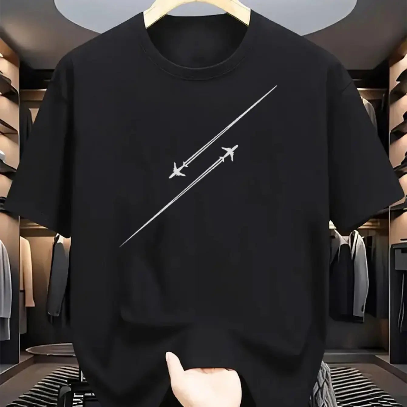 T-Shirt Homme Flight Path – 100 % Coton & Esprit Voyage