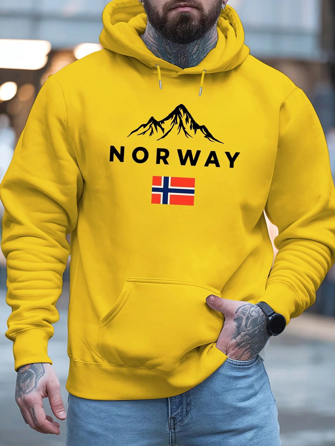 Hoodie Apex "Norway Edition" – Résistance & Force Mentality