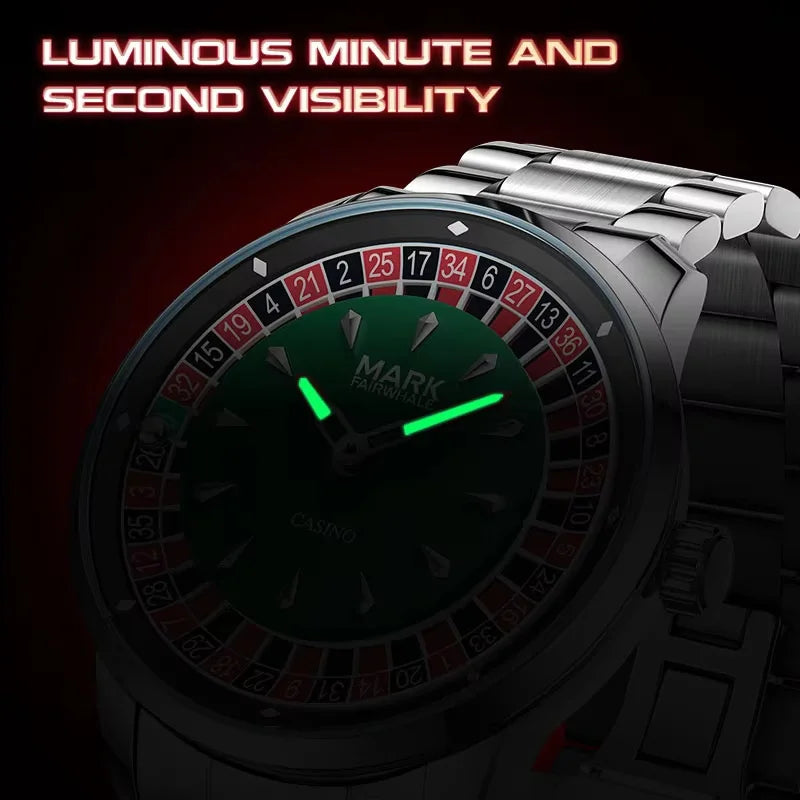 Montre Apex "Fortune" – Édition Diamond & Cadran Rotatif Mentalit