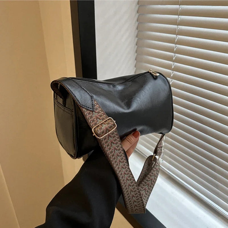 Auréline™ Boston Vintage  Sac Boston Femme en Similicuir Vintage