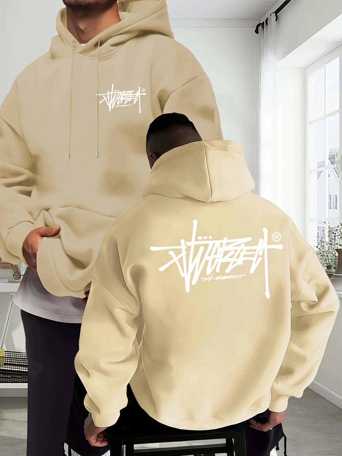 Hoodie Streetwear Unisexe 2026 – Sweat à Capuche Casual & Confort