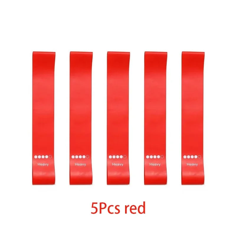 FlexPro™ 5 Band Set  Set de 5 Bandes de Résistance TPE pour Fitness et Pilates